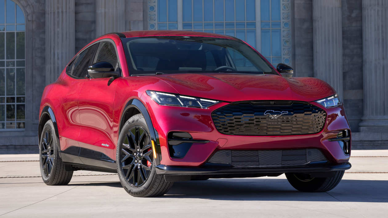 Ford Mustang MachE given a gentle update with a heat pump at last